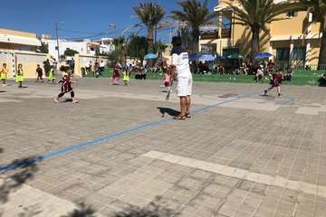 Jornada de convivencia deportiva en El Goro (Foto TA)